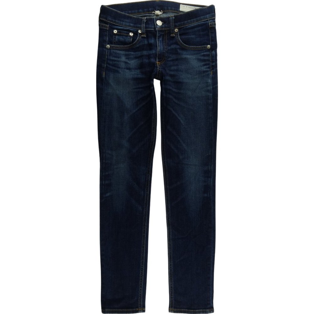 Rag & Bone Crop Capri Jeans Stretch Low Rise B398